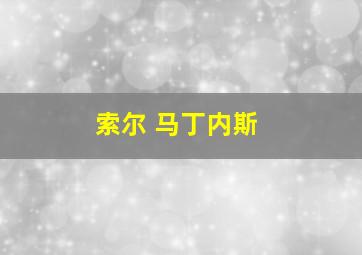 索尔 马丁内斯